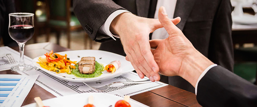 Cómo cerrar un exitosa cena de negocios